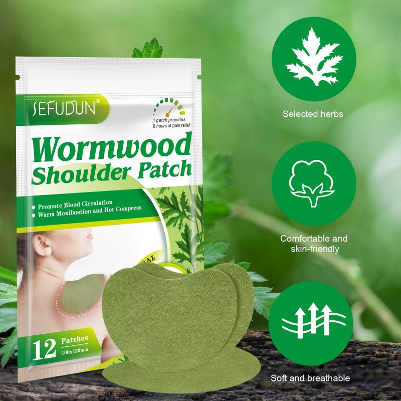 Wormwood Pain Relief Patches for Shoulder Pain