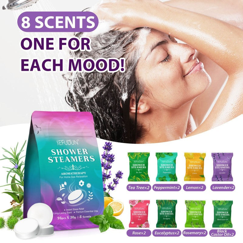 Shower Steamers Aromatherapy 8 Natural Scented Shower Tablets