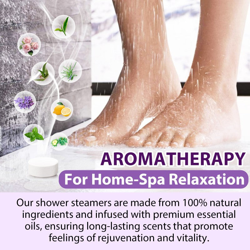 Shower Steamers Aromatherapy 8 Natural Scented Shower Tablets