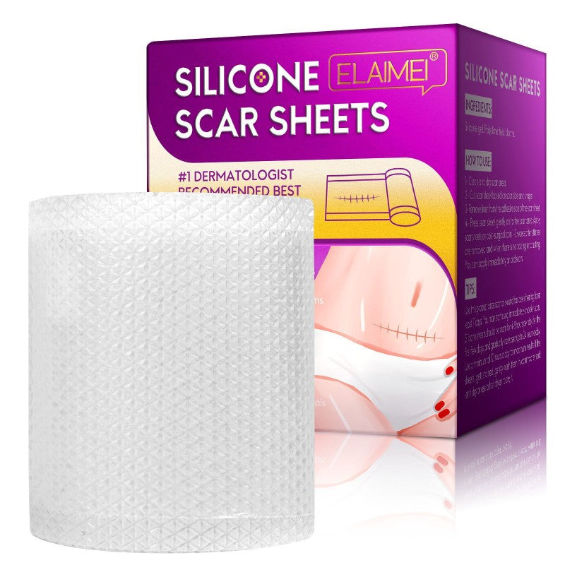Invisible Medical Grade Scar Silicone Strips Scar Tape Patches Sheets
