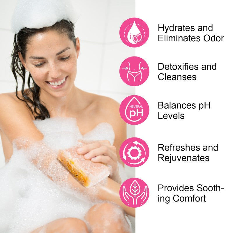 Yoni Soap Bars With Foaming net For Women 100% Handmade Natural PH Balanced