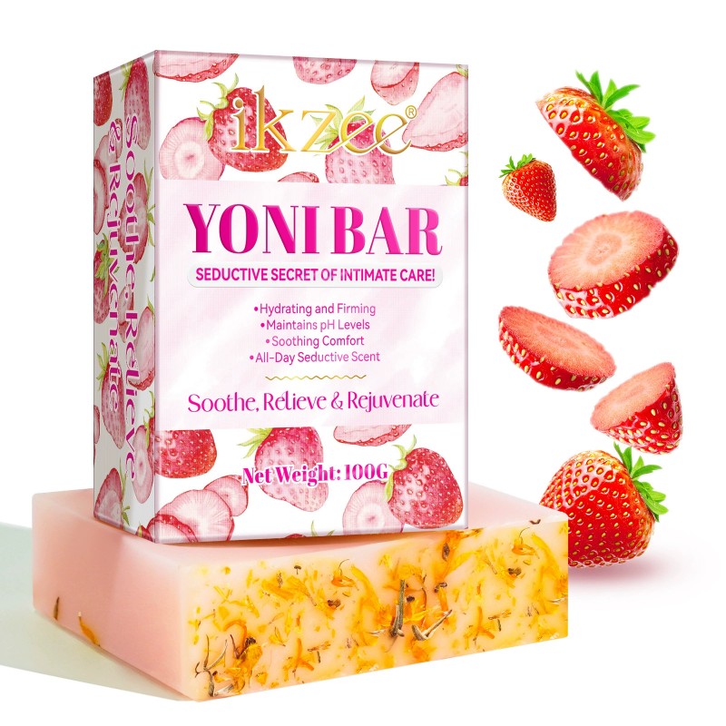Yoni Soap Bars With Foaming net For Women 100% Handmade Natural PH Balanced