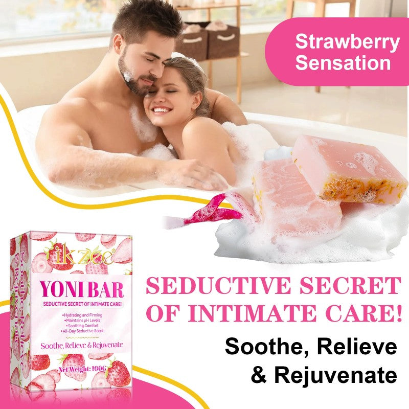 Yoni Soap Bars With Foaming net For Women 100% Handmade Natural PH Balanced