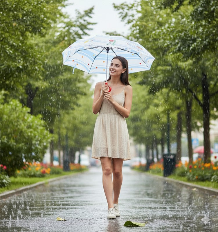 Ultra Light Folding Umbrella Compact Weatherproof Sun Rain Travel Umbrella Anti UV ﻿
