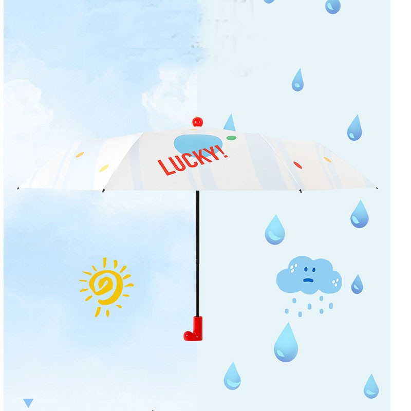 Ultra Light Folding Umbrella Compact Weatherproof Sun Rain Travel Umbrella Anti UV ﻿