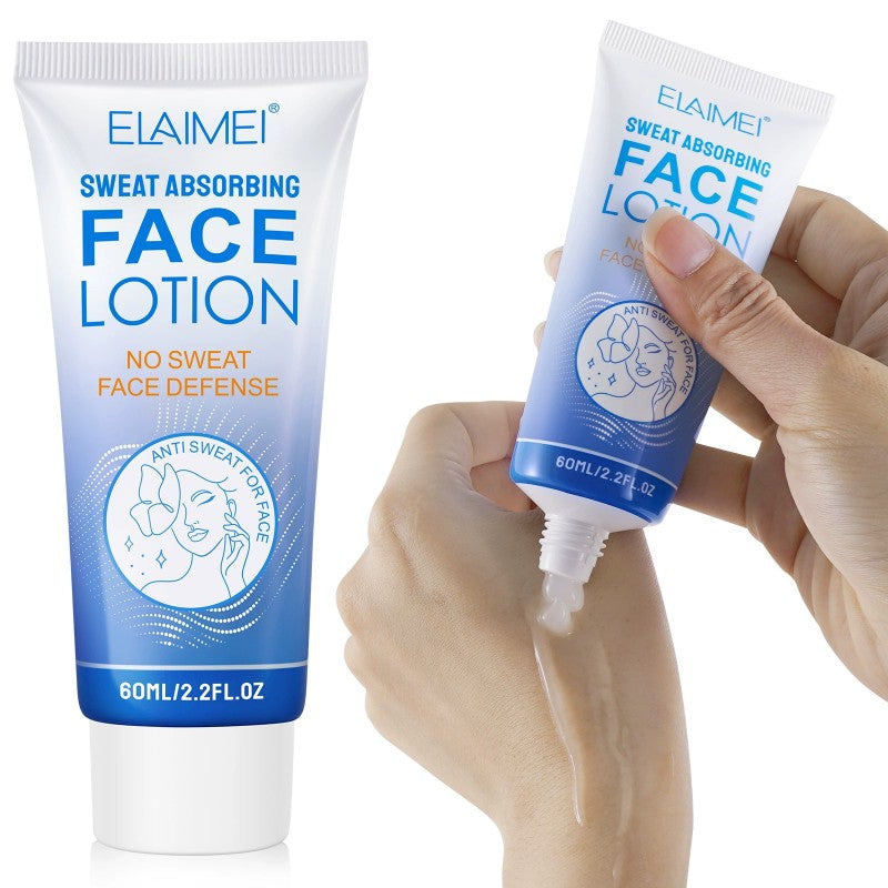 60ml Sweat Absorbing Face Lotion Antiperspirant for Face Forehead Scal ...