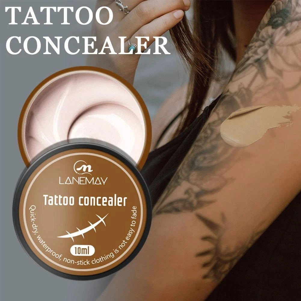 Tattoo Concealer Portable Waterproof Makeup Skin Scar Dark Spots Birthmark