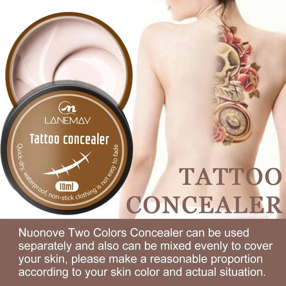 Tattoo Concealer Portable Waterproof Makeup Skin Scar Dark Spots Birthmark