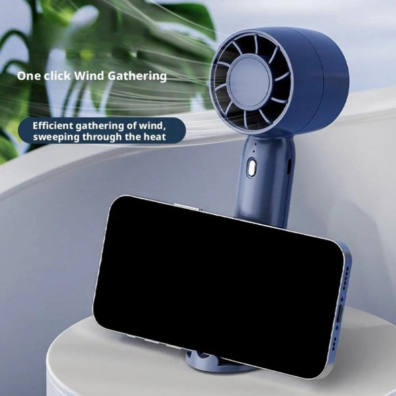 Portable Turbo Fan High Speed Foldable Adjustable Speed Turbo Handheld Mini Fan