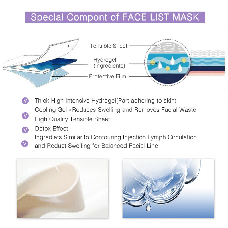 V Shaped Contouring Face Mask Line Shaping Lifting Belt