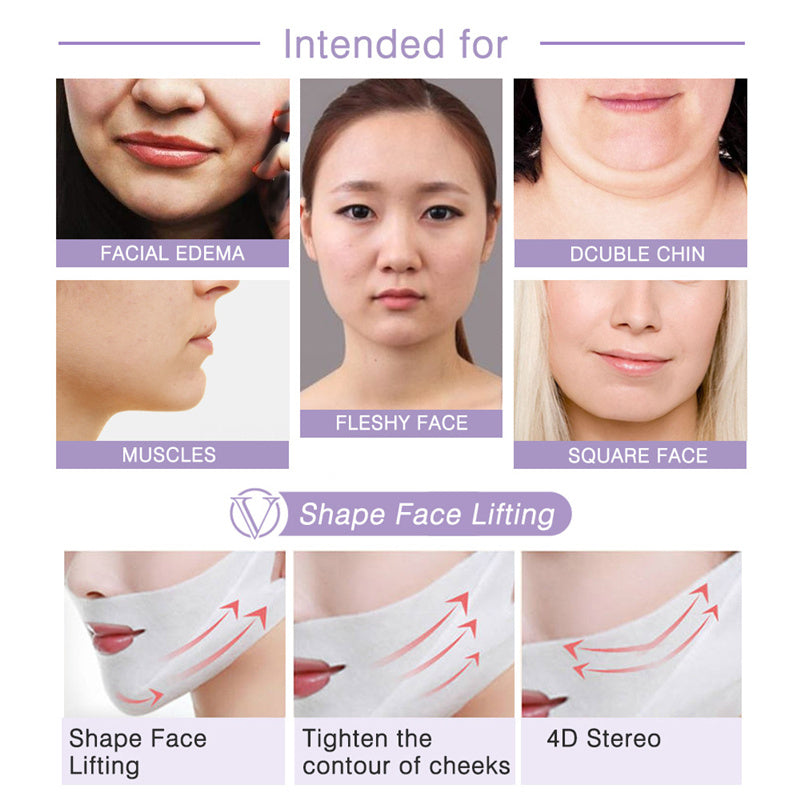 V Shaped Contouring Face Mask Line Shaping Lifting Belt