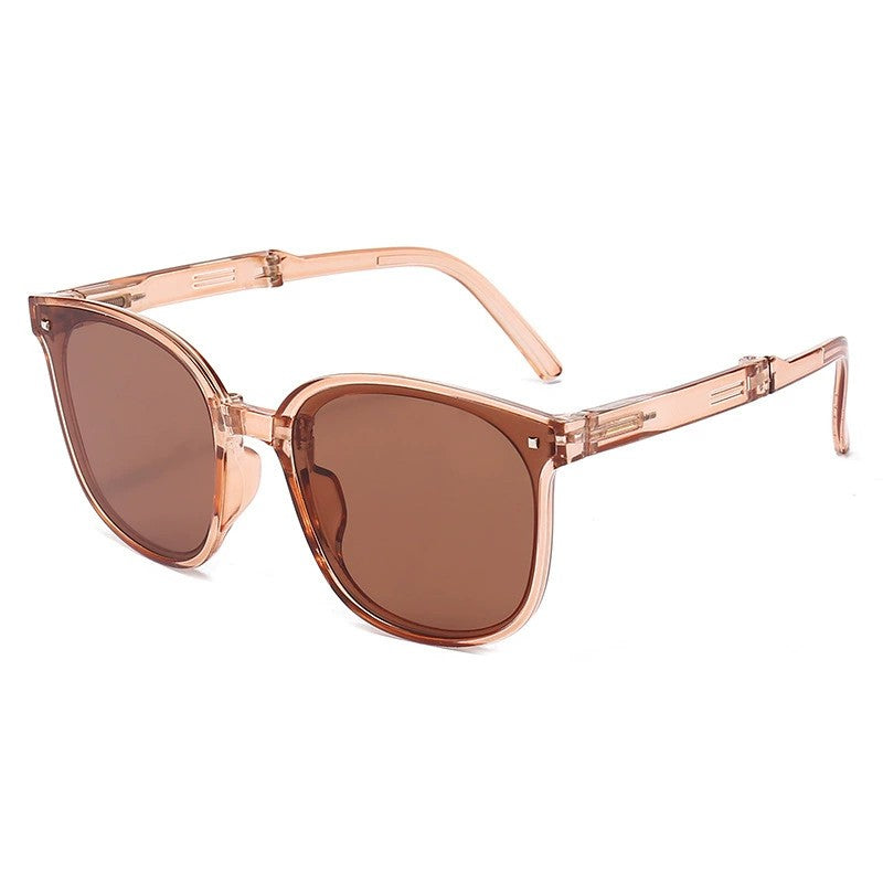 Ultra Lightweight Foldable Sunglasses for Women Men Fashion UV Protection with Case ﻿