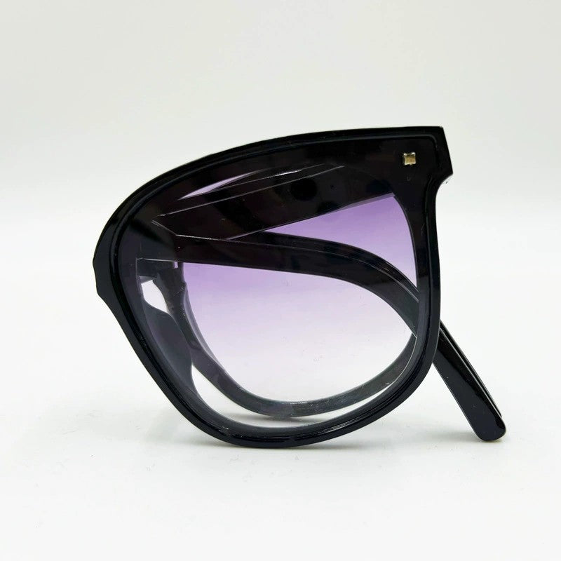 Ultra Lightweight Foldable Sunglasses for Women Men Fashion UV Protection with Case ﻿