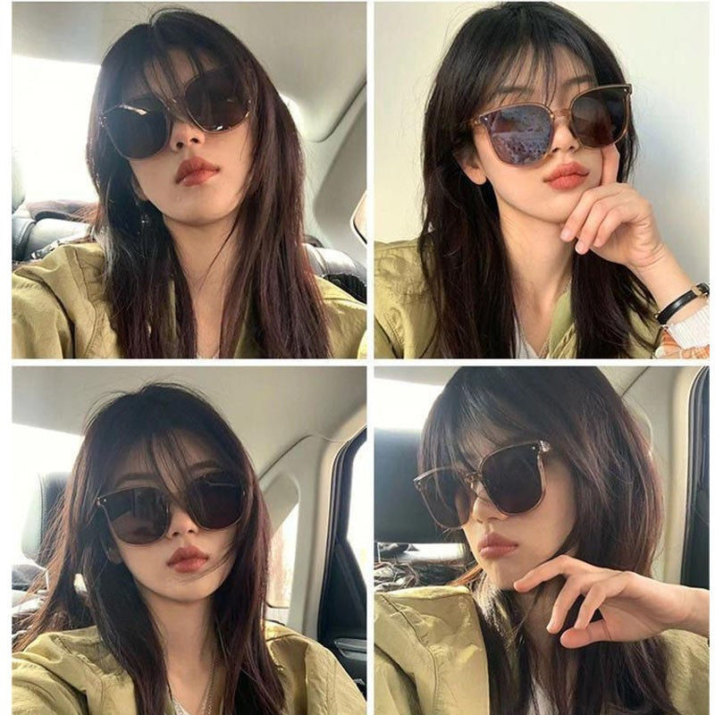 Ultra Lightweight Foldable Sunglasses for Women Men Fashion UV Protection with Case ﻿