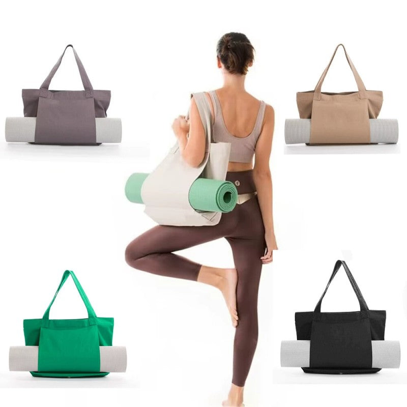 Yoga Tote Bag for Women Shoulder Bags Drawstring for Office Workout Travel