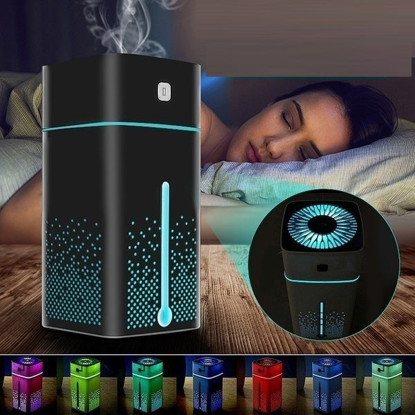 1000ml USB Air Humidifier Ultrasonic Mist Purifier Night Light