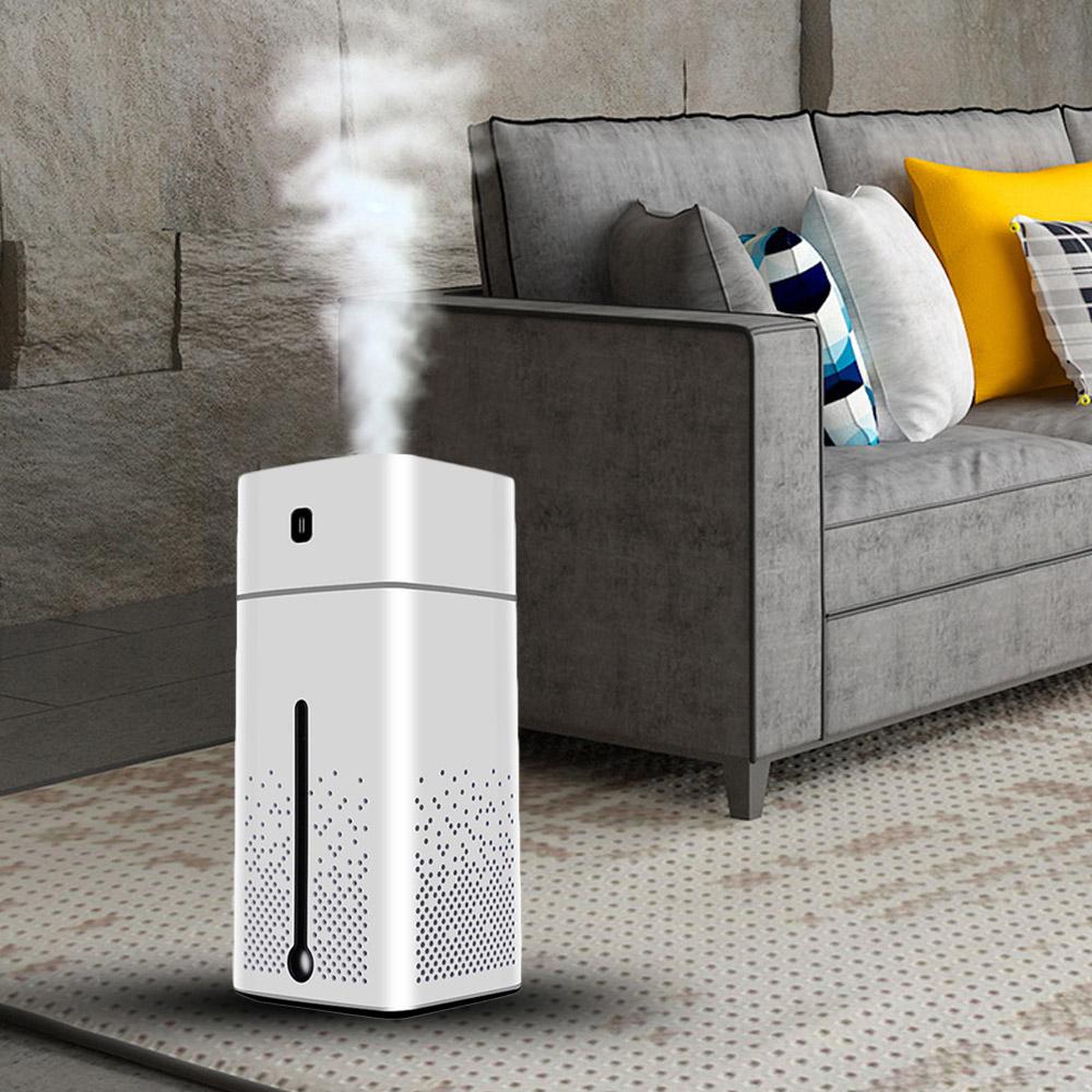 1000ml USB Air Humidifier Ultrasonic Mist Purifier Night Light