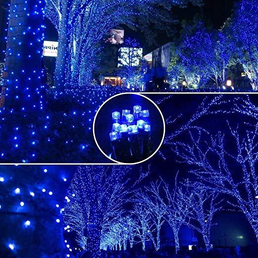 100 LED Solar 8 Modes Waterproof Fairy String Lights Christmas Decor