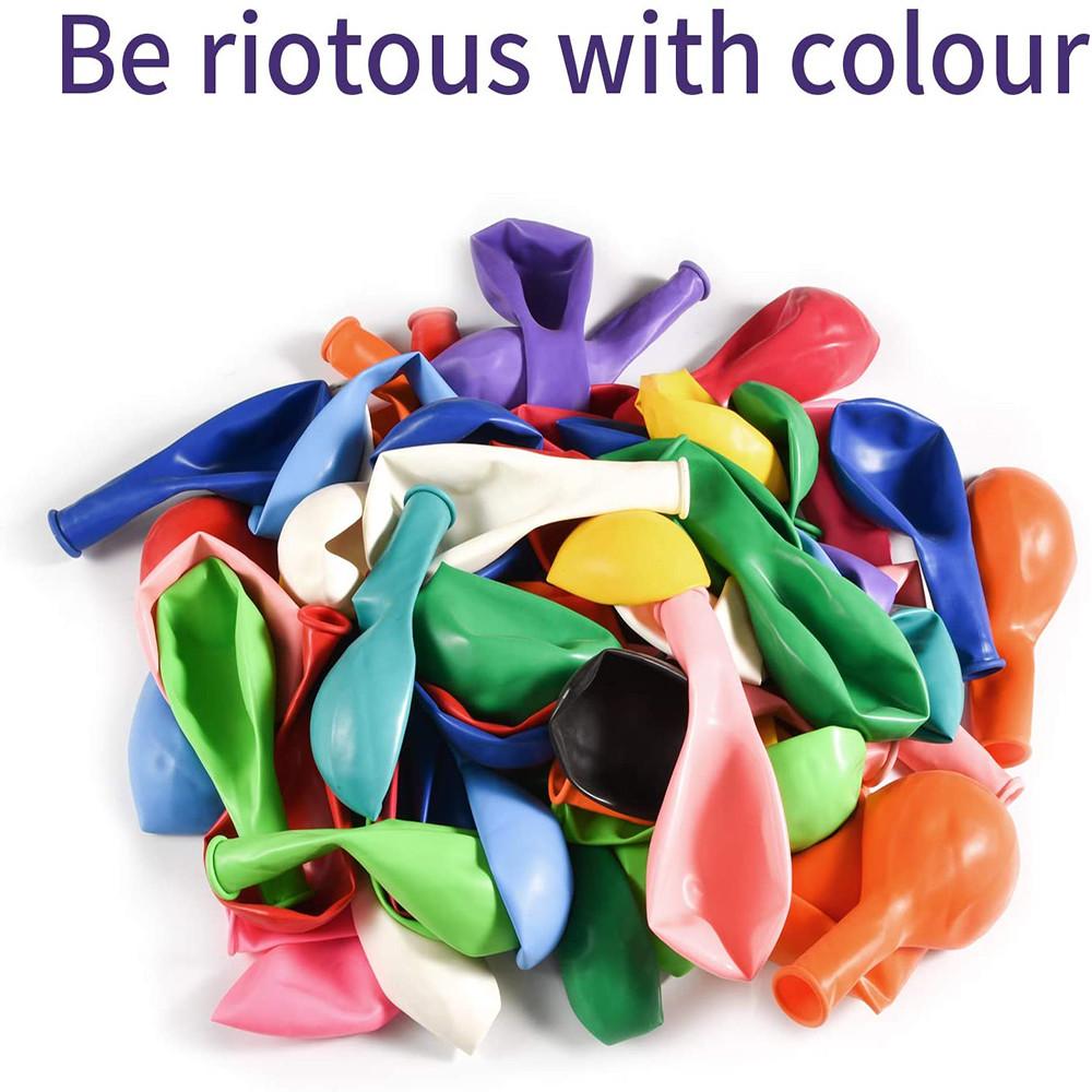 100pc Latex Plain Color Balloons Helium Or Air Use for Party Celebrate