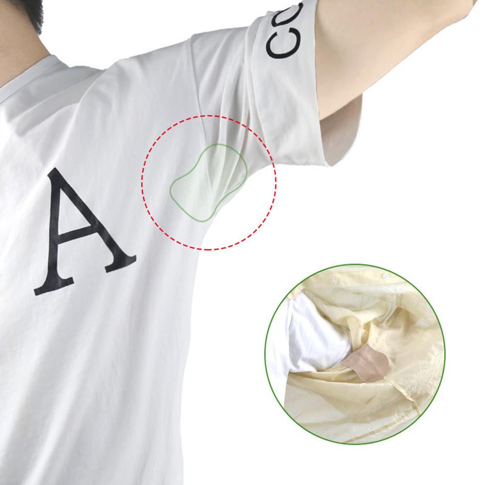 10pcs Armpit Sweat Absorption Stickers Underarm Antiperspirant Patches Pad