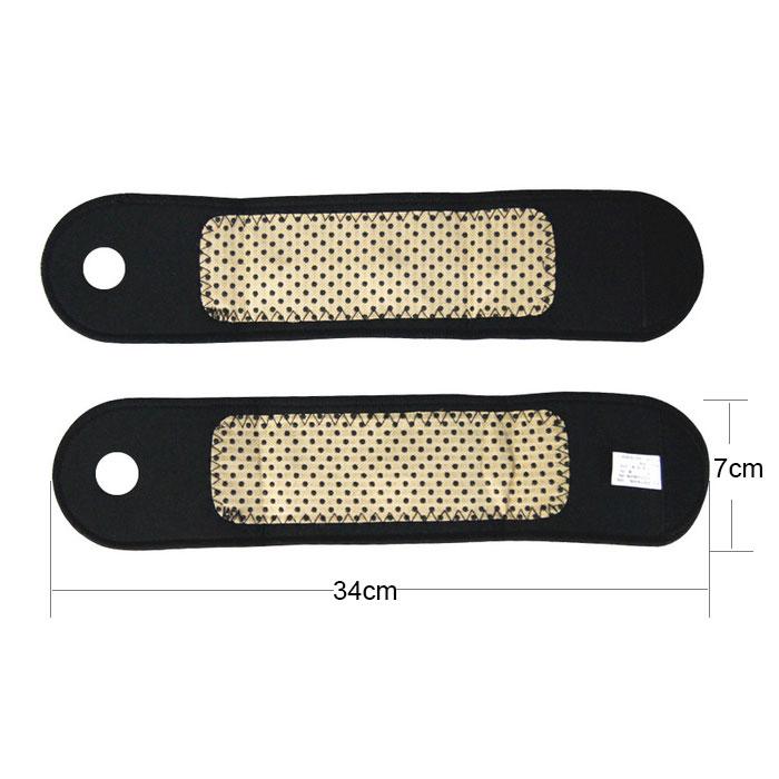 Self-Heating Tourmaline Magnetic Thermal Wrist Support Band