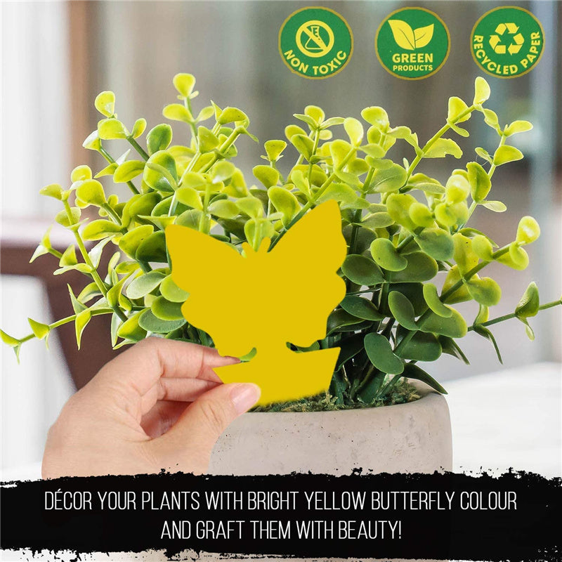 20Pcs/set Flower Sticky Trap Insect Killers with Holders