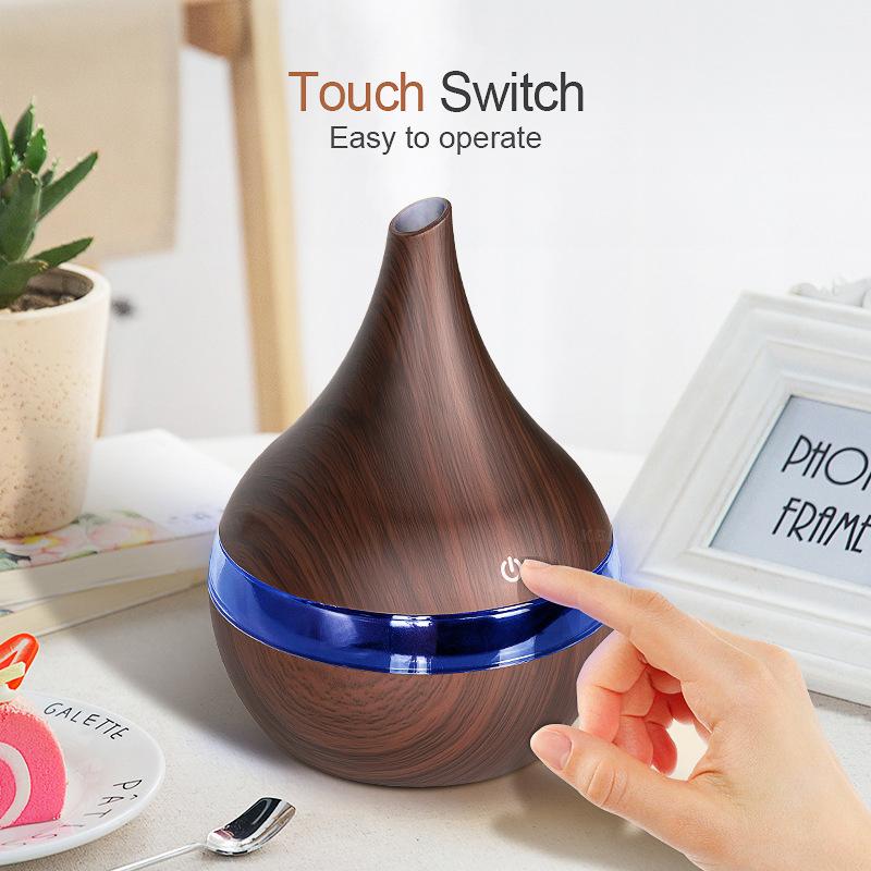 300ml USB Electric Essential Oil Diffuser Ultrasonic Mist Humidifier