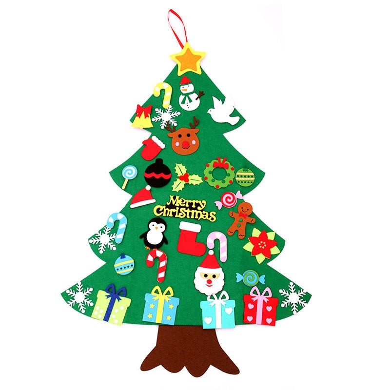 33pcs DIY Christmas Tree Wall Hanging Decorations