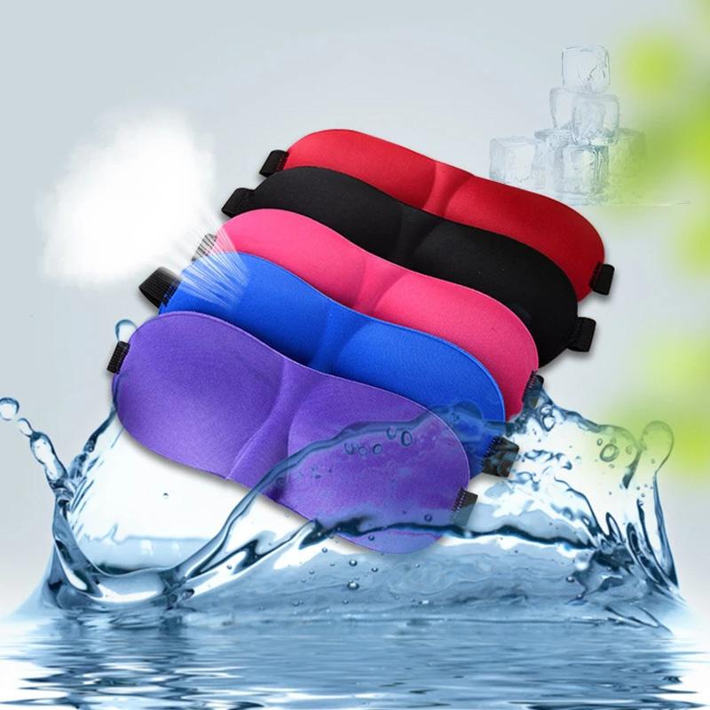 3pcs 3D Padded Sleeping Eye Mask Travel Eyepatch for Eye Relax