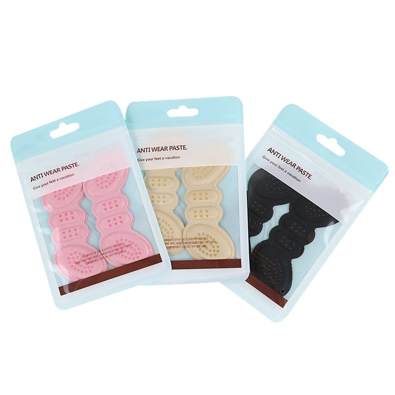 2 Pairs Self-Adhesive Heel Inserts Protectors Cushion Pads