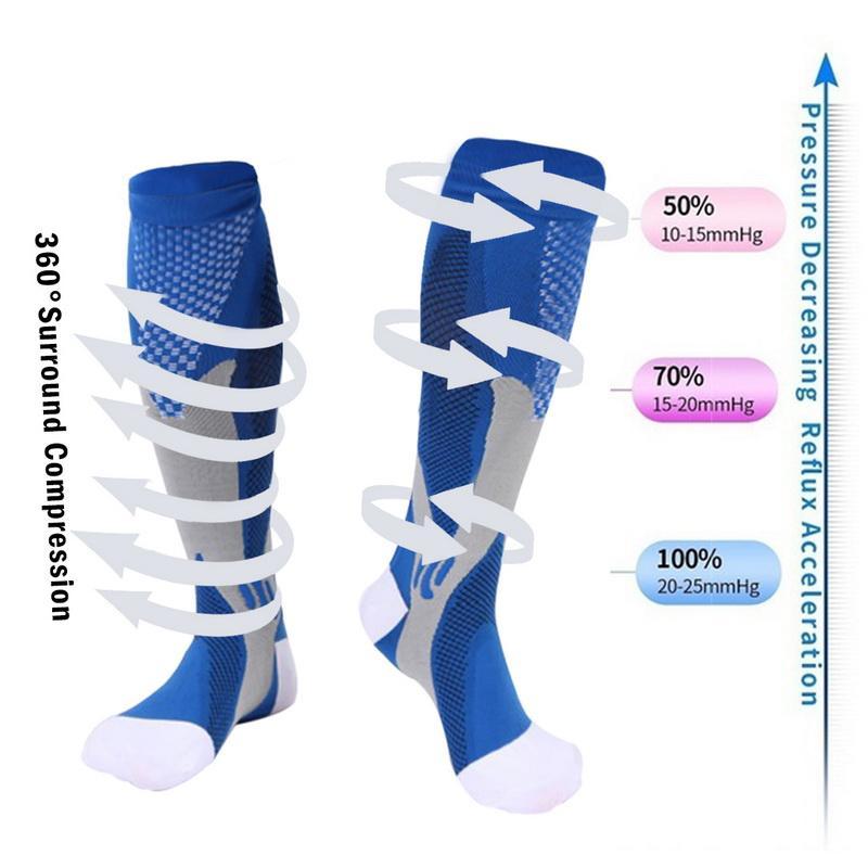 Nylon Sports Compression Socks Stockings