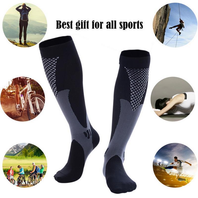 Nylon Sports Compression Socks Stockings