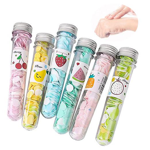 Portable Disposable Paper Soap Confetti Washing Hand