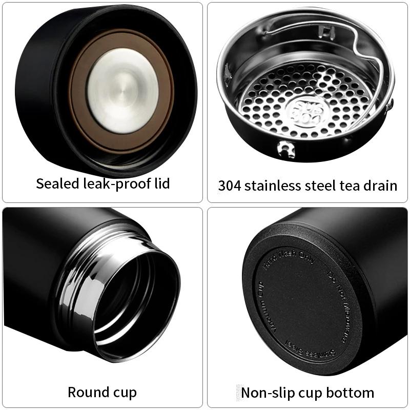 500ml Smart Vacuum Thermal Cup with LED Temperature Display