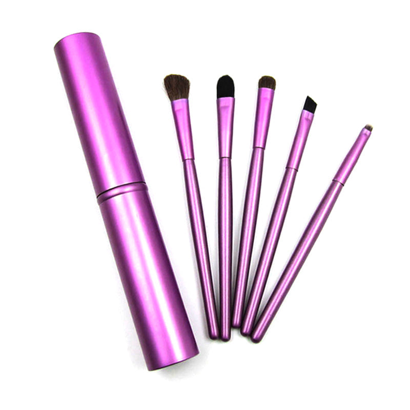 5pcs Makeup Eyeshadow Brush Set with Case