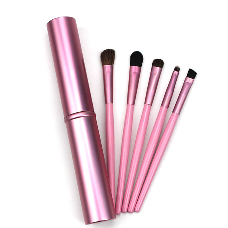 5pcs Makeup Eyeshadow Brush Set with Case