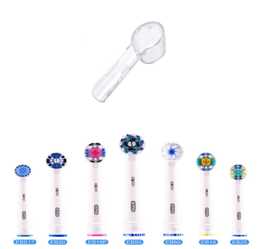 6pcs Electric Toothbrush Head Covers Protective Case Cap