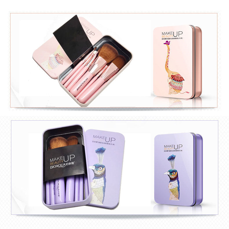 7pcs Makeup Brush Set with Case