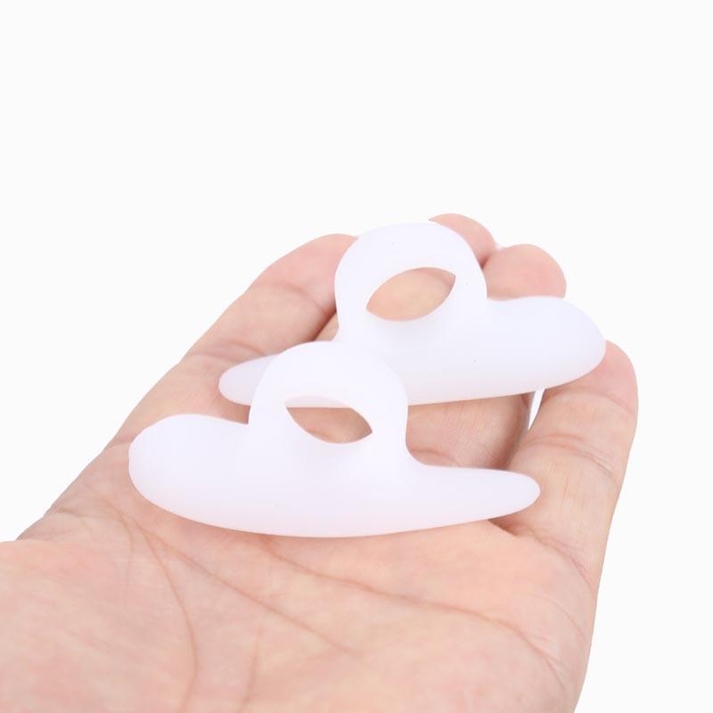 2 Pairs Feet Care Silicone Hammer Toe Separator Spacer Manicure Pedicure Tool