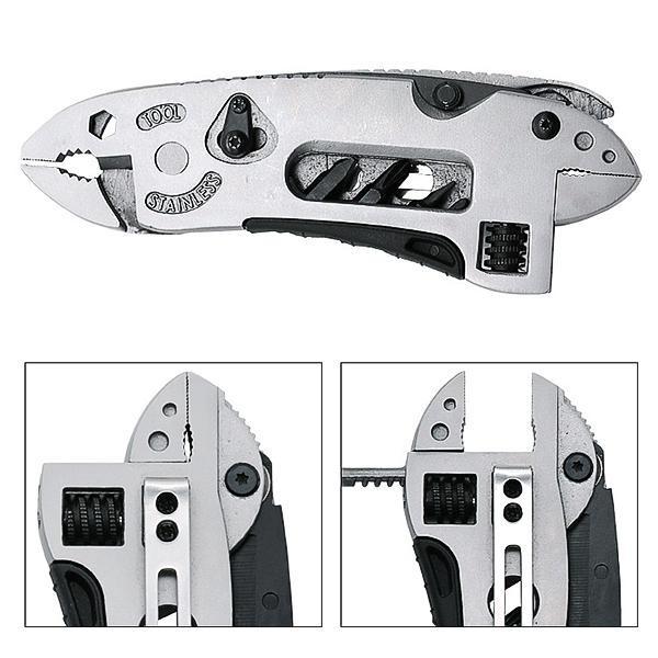 Jeep Multi Tool Set Adjustable Screwdriver Wrench Jaw Pliers