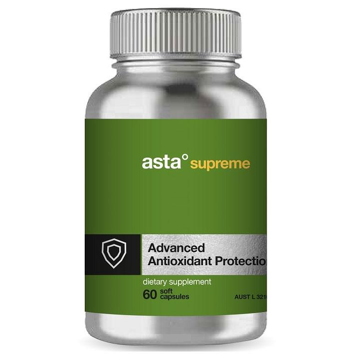 Asta Supreme Advanced Antioxidant Protection 60 Capsules