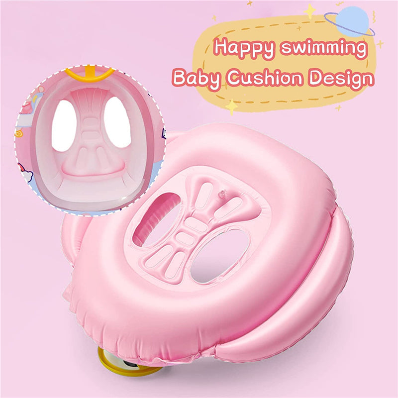 Swimming Float Baby Inflatable Floater with Steering Wheel and Horn