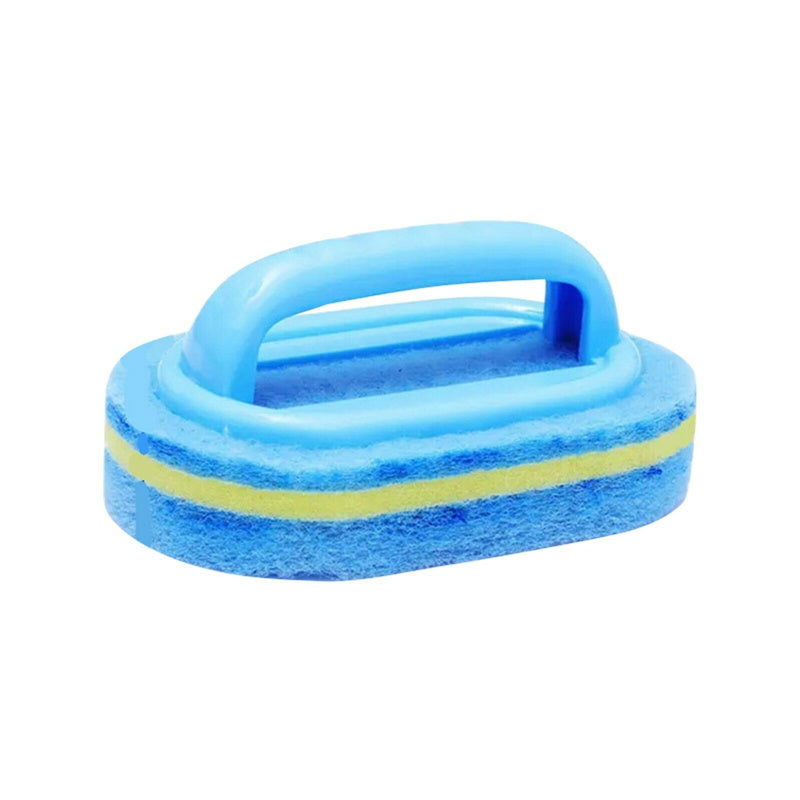 Bathroom Ceramic Tile Plastic Cleaning Brush Handheld Sponge Bathtub Cleaner