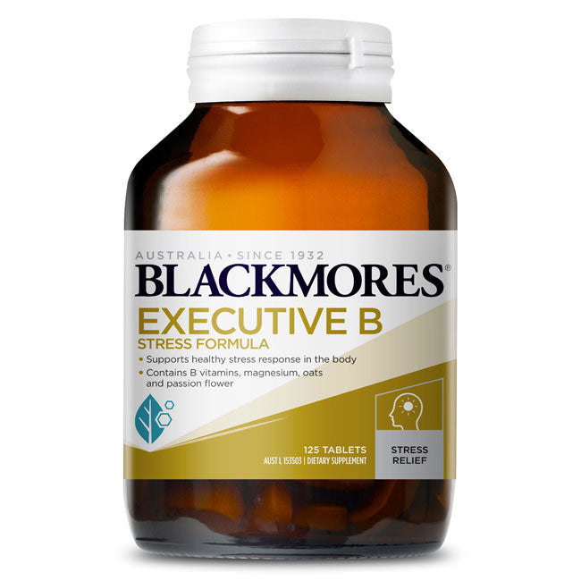 Blackmores Executive B Stress Formula 125 Tablets