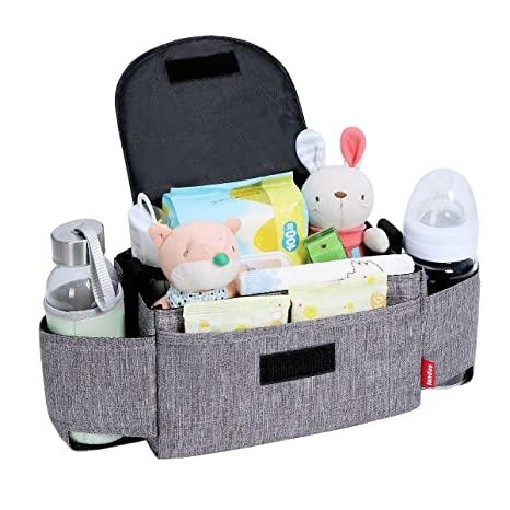 Buggy Pram Organizer Bottle Holder Universal Stroller Bag