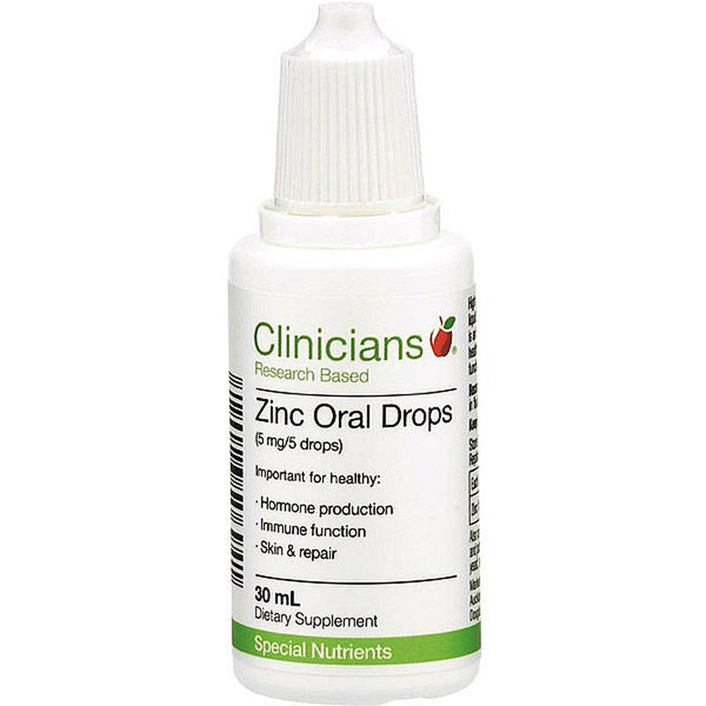 Clinicians Zinc Oral Drops 30ml