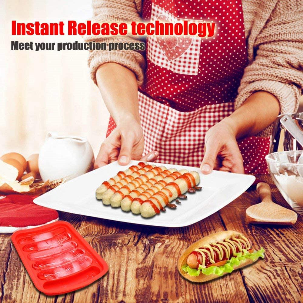 DIY Sausage Making Mold Silicone Burger Hot Dog Kitchen Maker Mould