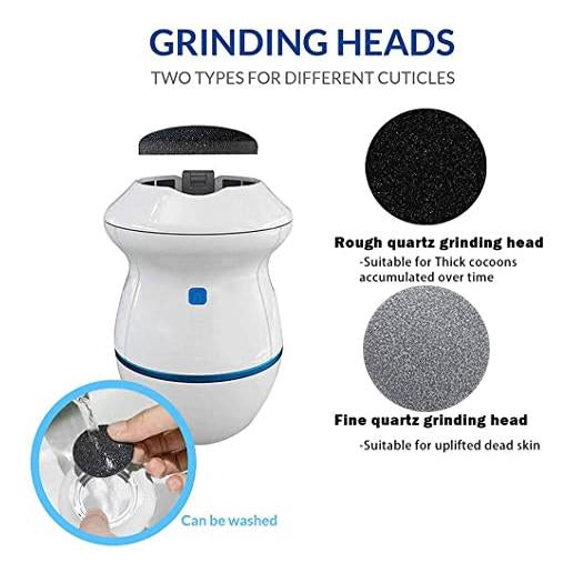Electric Foot Callus Remover Grinder Pedicure Tools with Vacuum Removes Dead Skin