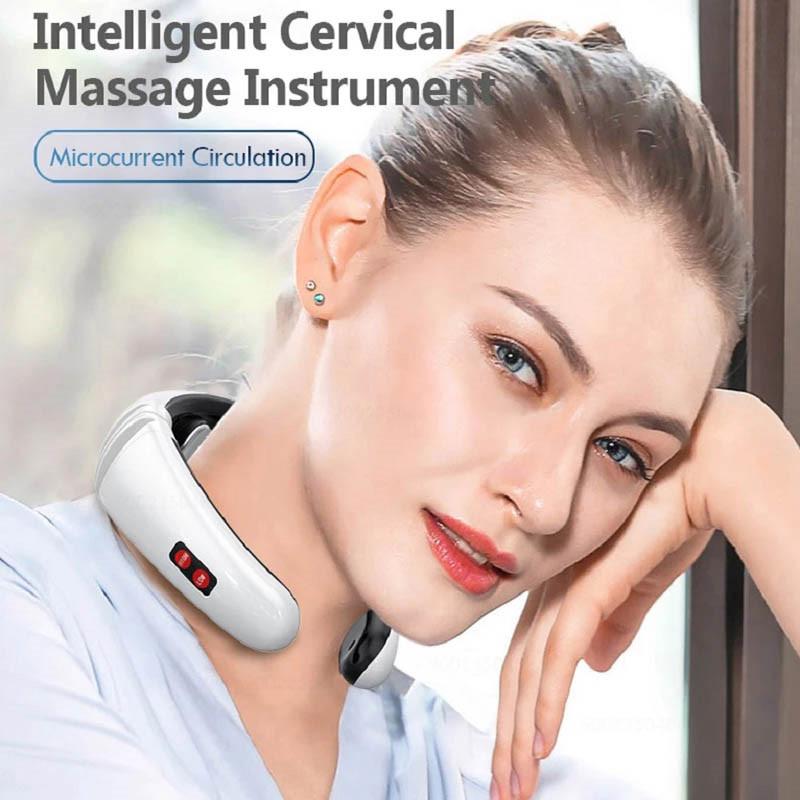 Electric Neck Massager Pulse Back 6 Modes