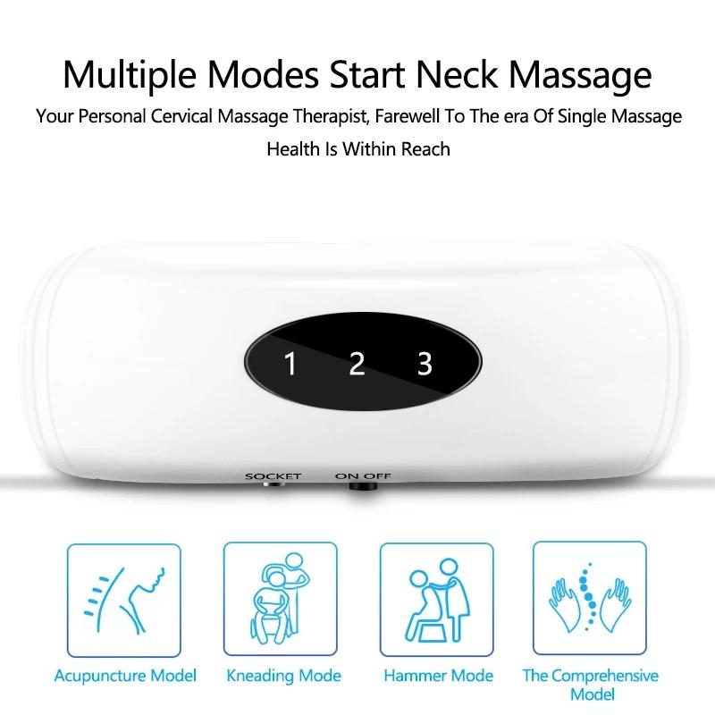 Electric Neck Massager Pulse Back 6 Modes